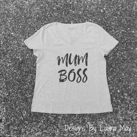 Mum Boss Tee - DesignsByLauraMay