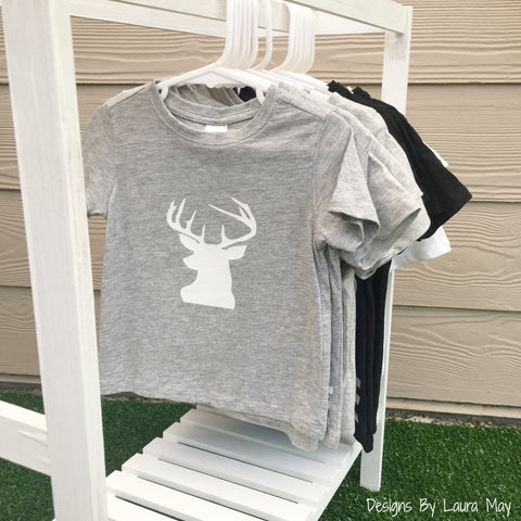 Stag Kids T-shirt - DesignsByLauraMay