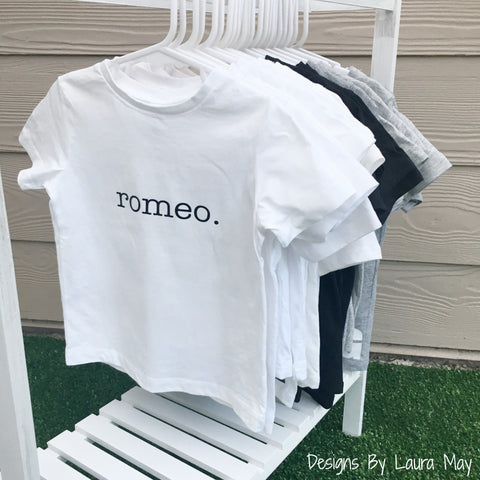 Romeo Kids T-shirt - DesignsByLauraMay