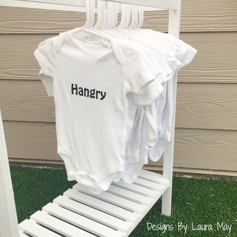 Hangry Onesie - DesignsByLauraMay