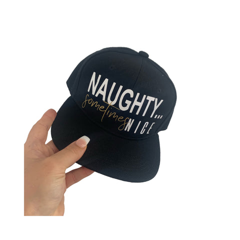 Naughty / Nice Snapback - DesignsByLauraMay