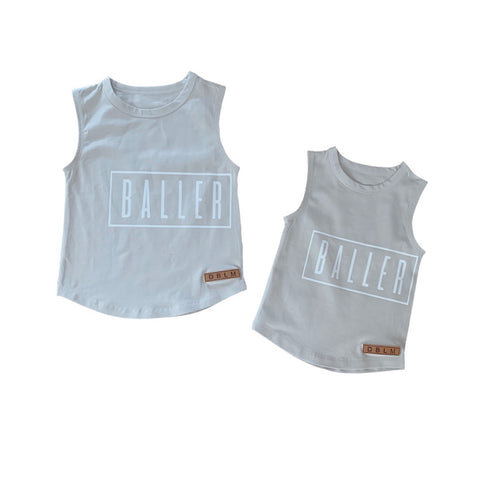 Custom Beige Tank - DesignsByLauraMay