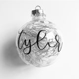 Personalised Christmas baubles - DesignsByLauraMay