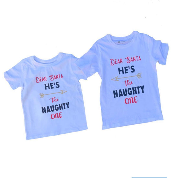 Dear Santa, he’s the naughty one! - DesignsByLauraMay