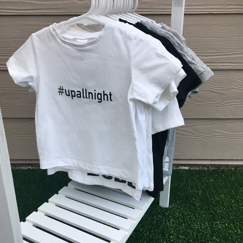 Up all night Kids T-shirt - DesignsByLauraMay